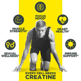 ProMera Sports CON-CRET Patented Creatine HCl Powder, Pineapple Stimulant-Free Workout Supplement for Energy, Strength, and Endurance, 64 Servings