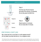 Easy@Home 25 Pack Nicotine Urine Test Strips Kit, Sensitive Rapid Testing Detection 200 ng/mL #ECOT-114