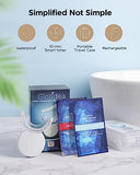 Teeth Whitening Kits, Whitening Strips with Rechargeable 24X Blue Teeth Whitening Light for Teeth Whitening, Teeth Whitening Strips with Light, Menthol