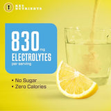 KEY NUTRIENTS Electrolytes Powder Packets - Refreshing Lemonade 20 Pack Hydration Packets - Travel Hydration Powder - No Sugar, No Calories, Gluten Free - Made in USA