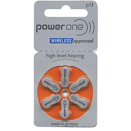 Power One Size 13 Hearing Aid Batteries (120) (p13-120)