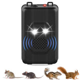 Under Hood Rodent Repeller Ultrasonic Pest Repeller Battery Operated Mouse Repellent for Cars with Strobe Light Keep Rodents Rat Mice Out of Car Engine Truck Basement Warehouse Vehicle Protection