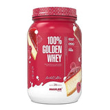 Maxler 100% Golden Whey Protein - 24g of Premium Whey Protein Powder per Serving - Pre, Post & Intra Workout - Fast-Absorbing Whey Hydrolysate, Isolate & Concentrate Blend - Raspberry Cheesecake 2 lbs