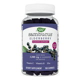 Nature's Way Sambucus Elderberry Gummies - Immune Support Supplement for Kids & Adults* - With Vitamins C, D3, Zinc & Antioxidant Support* - Gluten Free & Vegetarian - 100 Gummies