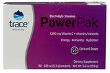 Trace Minerals | Power Pak Electrolyte Powder Packets | 1200 mg Vitamin C, Zinc, Magnesium | Boost Hydration, Immunity, Energy, Muscle Stamina | Concord Grape | 30 Packets