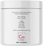 Codeage Liposomal Creatine Monohydrate Supplement, Pure Creatine 2500mg - Over 3 Months Supply, Micronized Creatine Powder, Creatinine Muscles Sports Nutrition and Athletes, Non-GMO - 300 Capsules