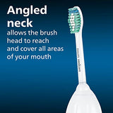 Philips Sonicare Genuine E-Series Replacement Toothbrush Heads, 2 Brush Heads, White, HX7022/66