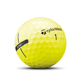 TaylorMade 2021 TaylorMade Yellow Distance+ Golf Balls, Large