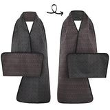 Reversible Adult Bib Scarf - Dignified Alternative to Adult Bibs | Washable and Reusable Clothing Protectors (Fitzgerald)