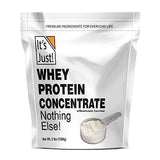 It's Just! - 100% Whey Protein Concentrate, Made in USA, Premium WPC-80, No Added Flavors or Artificial Sweeteners (Original/Unflavored, 3 Pound (Pack of 1))