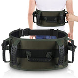 Gait Belt with 7 Handles Transfer Lift Belts for Elderly Paitients Standing Walking Assist Aid Quick Release Locking