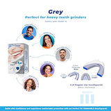 The ConfiDental Mouth Guard for Grinding Teeth at Night - Model for Heavy Grinding Teeth Pack of 6 Moldable Dental Night Guards for Teeth Grinding and Clenching Teeth Grinding Mouth Guard for Sleep