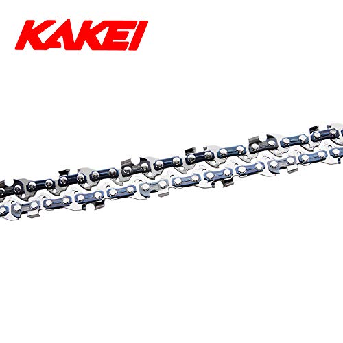 KAKEI 16 Inch Chainsaw Chain 3/8" LP Pitch, 043" Gauge, 55 Drive Links Fits Stihl MS170, MS171, MS180c and More- 61PMM355, R55 (3 Chains)