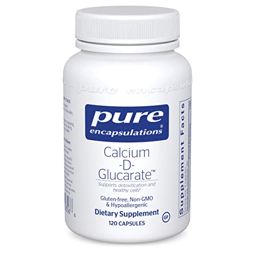 Pure Encapsulations Calcium-D-Glucarate | Supplement to Support Cellular Health in The Liver, Lungs, Breast, and Colon* | 120 Capsules