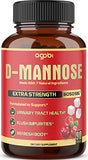 D-Mannose Capsules - 7 Herbs Equivalent to 6050mg with Cranberry, Dandelion, Hibiscus and More - Support Flush Impurities and Urinary Tract Health - 90 Vegan Capsules 3-Month Supply