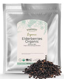 Starwest Botanicals Organic Dried Elder Berries, 2 Pound Bulk | Immune System Support Booster for Making Tea, Syrup, Gummies