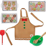 The Elf on The Shelf Itty Bitty Baker Outfit - 7 Piece Claus Couture Exclusive 2019 Holiday Outfit - Baking Sheets, Spoon, and Apron Included - Christmas Cookie Baking Set for Both Boy and Girl Elves