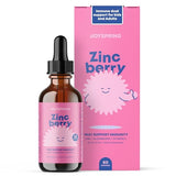Liquid Zinc Supplement Drops - Zinc for Kids and Elderberry Extract, Immune Support Toddler Zinc, Sambucus Elderberry Syrup, Antioxidant Immune Vitamin Drops - Fast Absorption, Vegan, 60 Servings