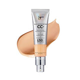 IT Cosmetics Your Skin But Better CC+ Cream, Neutral Medium - Color Correcting Cream, Full-Coverage Foundation, Hydrating Serum & SPF 50+ Sunscreen - Natural Finish - 1.08 fl oz