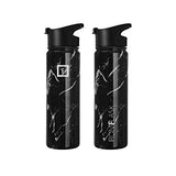 IRON °FLASK Sports Water Bottle - 22 Oz 3 Lids (Wide Spout Lid), Leak Proof - Stainless Steel Gym & Sport Bottles for Men, Women & Kids - Double Walled, Insulated Thermos, Metal Canteen