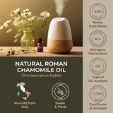 Gya Labs Roman Chamomile Essential Oil for Diffuser - Roman Chamomile Oil for Face & Skin - Roman Chamomile Essential Oils for Aromatherapy (0.34 fl Oz)