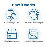 PaternityLab DNA Sibling Test - Lab Fees & Shipping Included - Results in 1-2 Days - at-Home Collection Kit for Full & Half Siblings