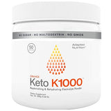 Hi-Lyte Keto K1000 Electrolyte Powder | Orange | Hydration Supplement Drink Mix | Boost Energy & Beat Leg Cramps | No Maltodextrin or Sugar | 50 Servings