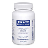 Pure Encapsulations Gluten/Dairy Digest | Unique Mix of Enzymes to Support Healthy Gluten and Dairy Digestion* | 120 Capsules
