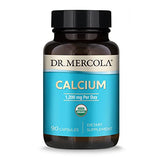Dr. Mercola Organic Calcium Dietary Supplement, 1200 mg Per Serving, 30 Servings (90 Capsules), Bone & Joint Support, Non GMO, Soy Free, Gluten Free