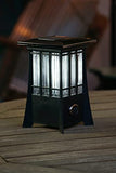 PIC Solar Flame Effect Patio Lantern Bug Zapper, ½ Acre Coverage, 2 Pack