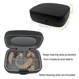 12 Pieces Hearing aid Cleaning Kits, Hearing Amplifier Brush Tools with Wax Loop and Magnet Suitable for Earbuds,Headphones,Airpods Cleaner Brush Kits with Storage case