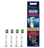 Oral B Floss Action Replacement Electric Toothbrush Head, Pack of 4