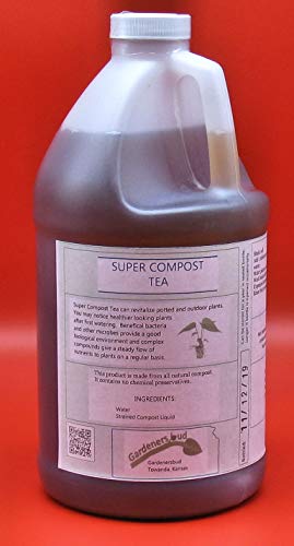 Super Compost Tea_P (64 oz - 1/2 Gallon) Natural and Organic for Plant