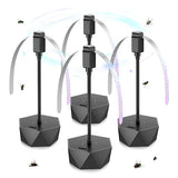 PIMAG Holographic Blade Fans - Fly Repellent for Picnics, Parties, Restaurants - Keep Flies Away - 4 Pack
