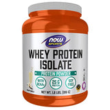 NOW Sports Nutrition, Whey Protein Isolate, 25 G With BCAAs, Creamy Vanilla Powder, 1.8-Pound