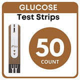 BKT | Blood Glucose Test Strips, 50ct | Compatible with BKT meter and Keto-Mojo original Bluetooth meter (TD-4279) NOT FOR USE WITH THE KETO-MOJO GK+ METER
