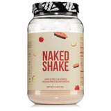 Naked Shake - Apple Pie Protein Powder - Flavored Plant Based Protein from US & Canadian Farms with MCT Oil, Gluten-Free, Soy-Free, No GMOs or Artificial Sweeteners - 30 Servings