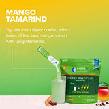 Liquid I.V. Hydration + Energy Multiplier - Mango Tamarind - Hydration Powder Packets | Electrolyte Drink Mix | Easy Open Single-Serving Stick | Non-GMO | 42 Sticks