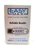 EasyMax N Blood Glucose Test Strips, 50ct.