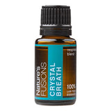 Nature's Fusions - Crystal Breath Therapeutic Essential Oil Respiratory Blend - 15 ml.