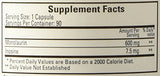 Ecological Formulas Monolaurin 600mg 90 Capsules