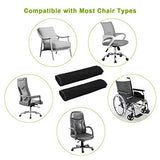 Wheelchair Armrest Pads, AHIER 2PCS Sheepskin Fleece Wheelchair Armrest Covers, Non Slip Arm Rest Cover Cushion pad for Wheelchairs