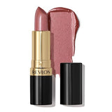 Revlon Super Lustrous Lipstick with Vitamin E and Avocado Oil, Pearl Lipstick in Nude, 030 Pink Pearl, 0.15 oz