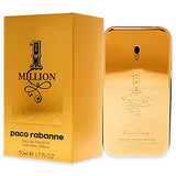 Paco Rabanne 1 Million By Paco Rabanne For Men Eau De Toilette Spray, 1.7 Fl Oz / 50 Ml