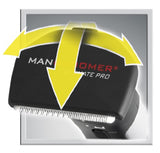 MANGROOMER - ULTIMATE PRO Back Shaver with 2 Shock Absorber Flex Heads, Power Hinge, Extreme Reach Handle and Power Burst