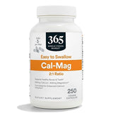 365 by Whole Foods Market, Calcium 1000Mg Magnesium 500Mg Easy Swallow, 250 Veg Capsules