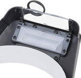 Carson LumiVisor Head Magnifier - Head Visor with LED Lighted Magnifier (2x/3x/5x/6x) (LV-10) , Black