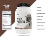 Levels Grass Fed 100% Whey Protein, No Hormones, Chocolate Mocha, 2LB