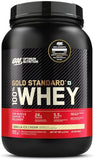 Optimum Nutrition Gold Standard 100% Whey Protein Powder, Vanilla Ice Cream, 2 Pound (Packaging May Vary)