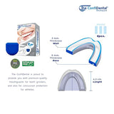 The ConfiDental Mouth Guard for Grinding Teeth at Night - Model for Heavy Grinding Teeth Pack of 6 Moldable Dental Night Guards for Teeth Grinding and Clenching Teeth Grinding Mouth Guard for Sleep